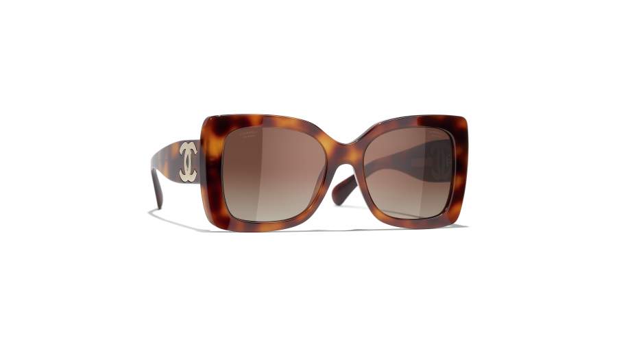 Sunglasses CHANEL CH5494 1295S9 53-18 Havana in stock
