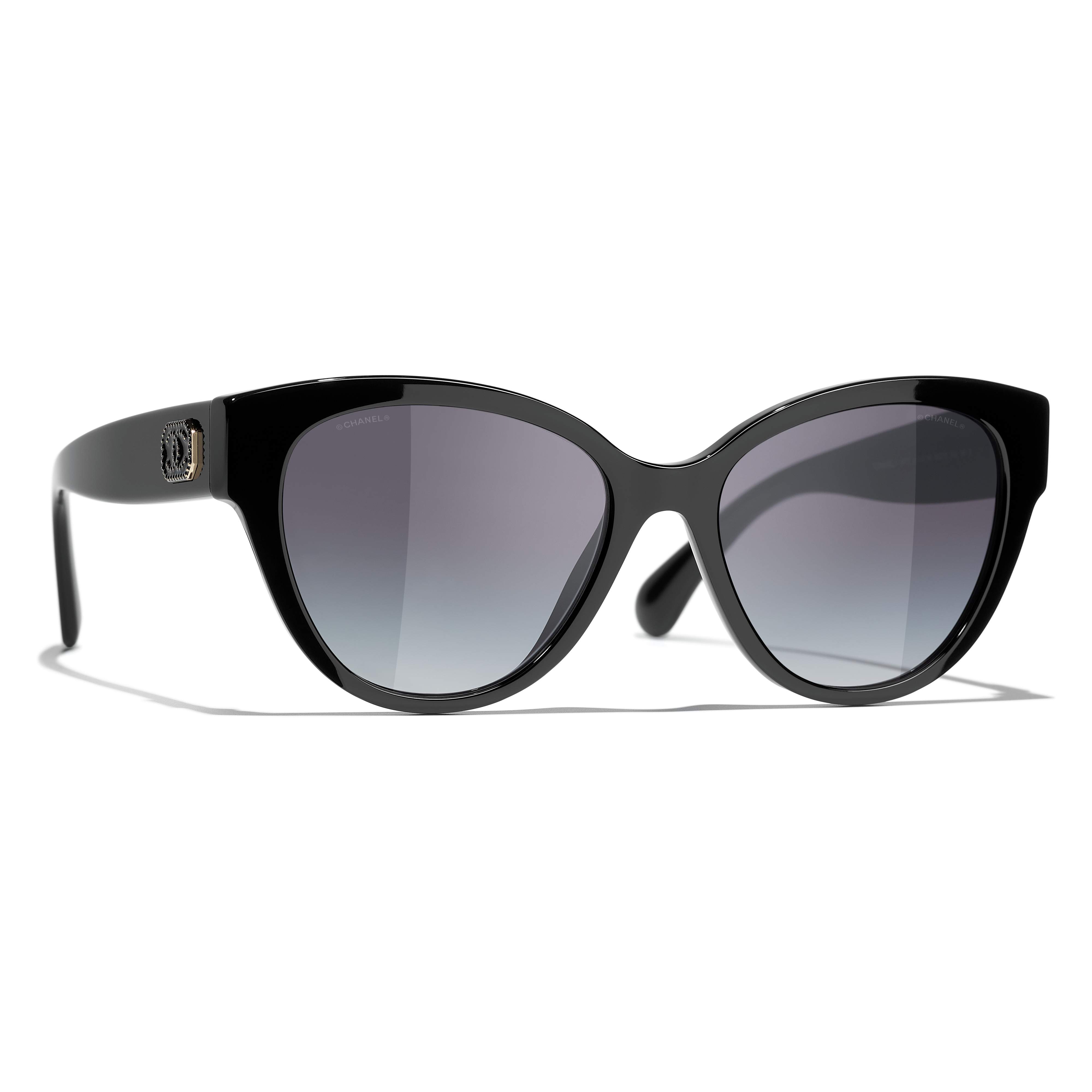 Sunglasses CHANEL CH5477 1403S6 56-18 Black in stock