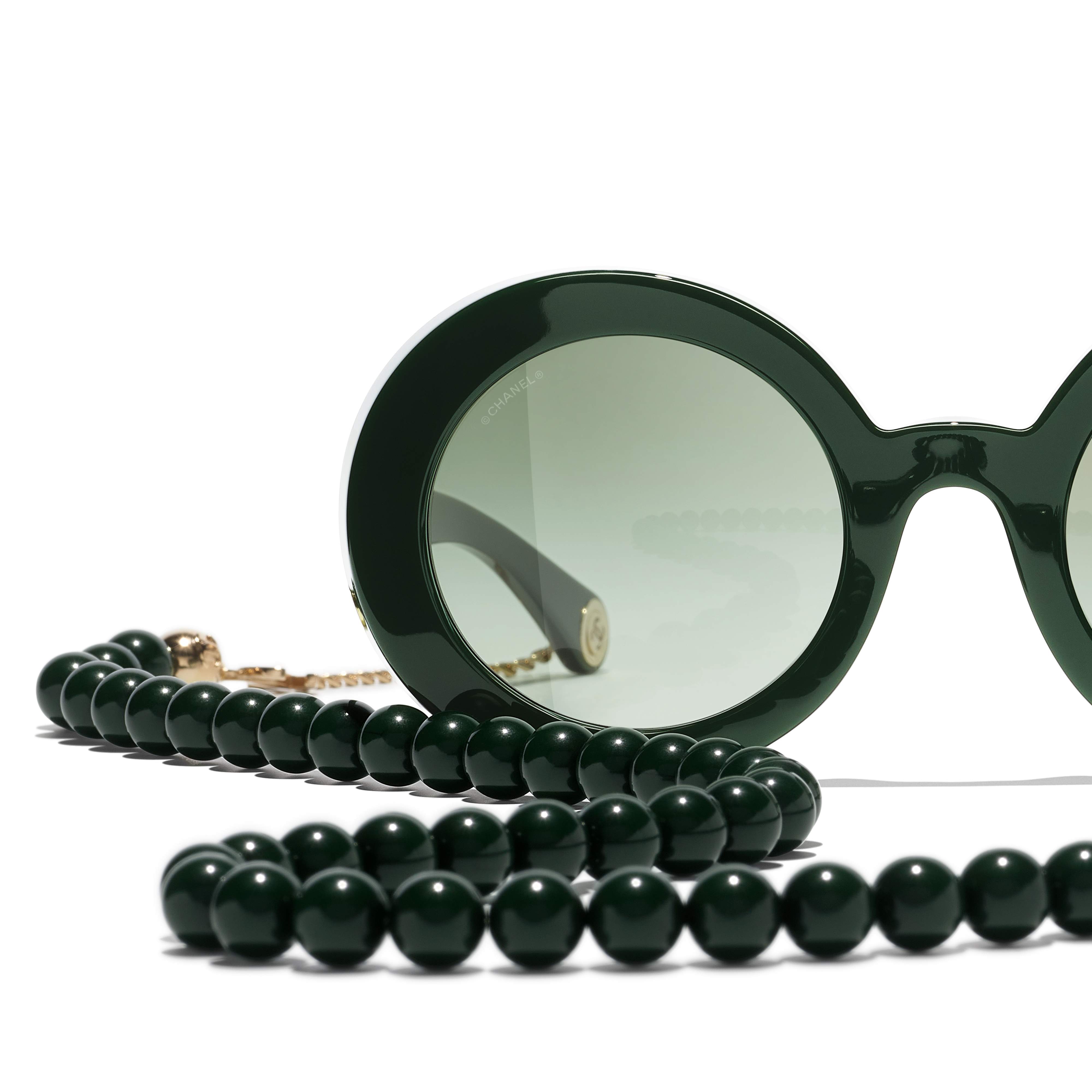 Sunglasses CHANEL CH5489 1702/8E 51-25 Green in stock, Price 662,50 €