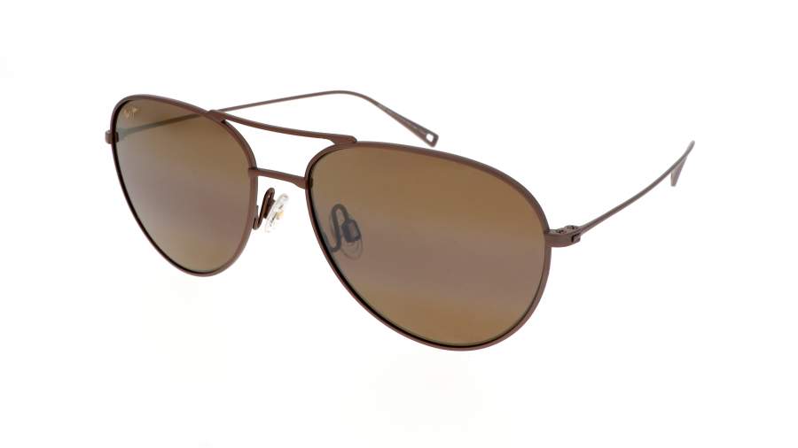 Sunglasses Maui Jim Walaka H885-01 57-16 Satin Sepia in stock