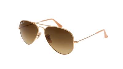 Sunglasses Ray-Ban Aviator Large Metal Gold RB3025 112/M2 58-14 Medium Polarized Gradient in stock