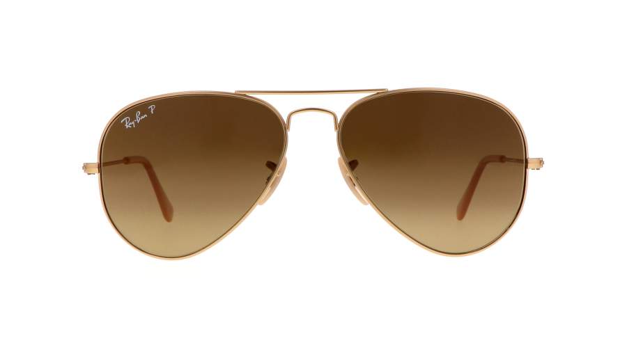 Sunglasses Ray-Ban Aviator Large Metal Gold RB3025 112/M2 58-14 Medium Polarized Gradient in stock