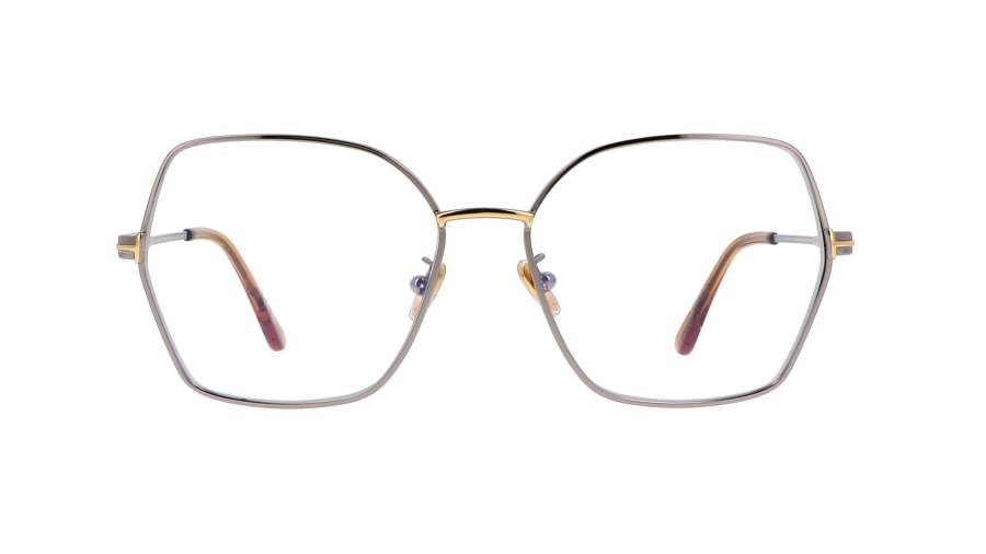 Eyeglasses Tom Ford FT5876-B/V 014 56-16 Silver in stock
