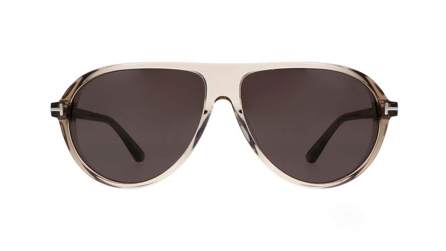 Sunglasses Tom Ford Marcus FT1023/S 45A 60-13 Transparent grey in stock
