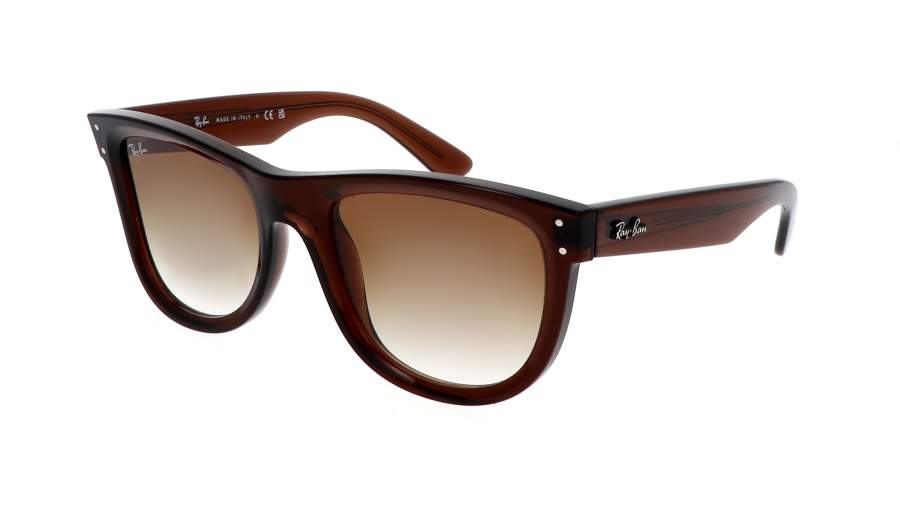 Sunglasses Ray-Ban Wayfarer Reverse RBR0502S 6709/CB 53-20 Transparent Brown
