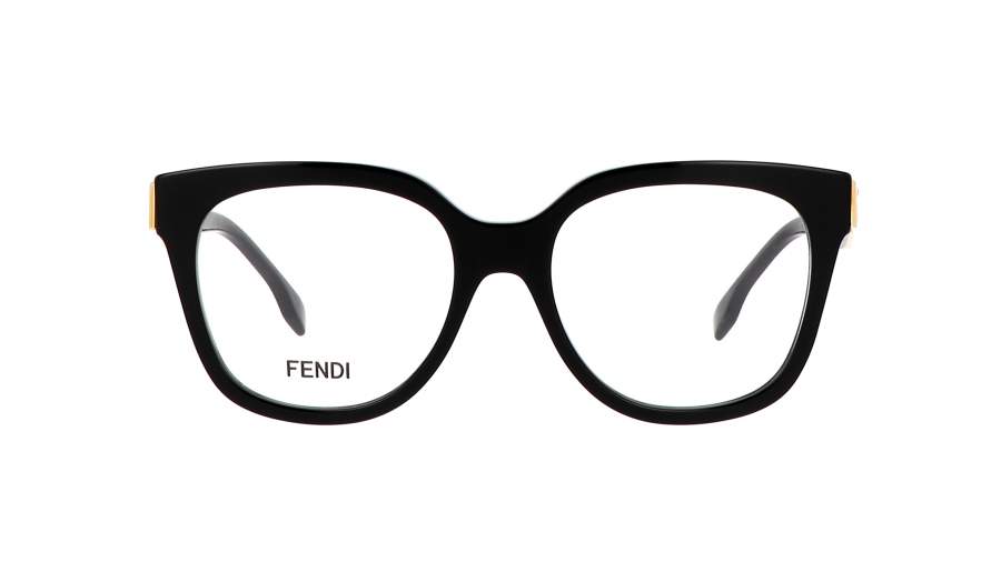 Brille FENDI FE50064I 001 54-18 Schwarz auf Lager