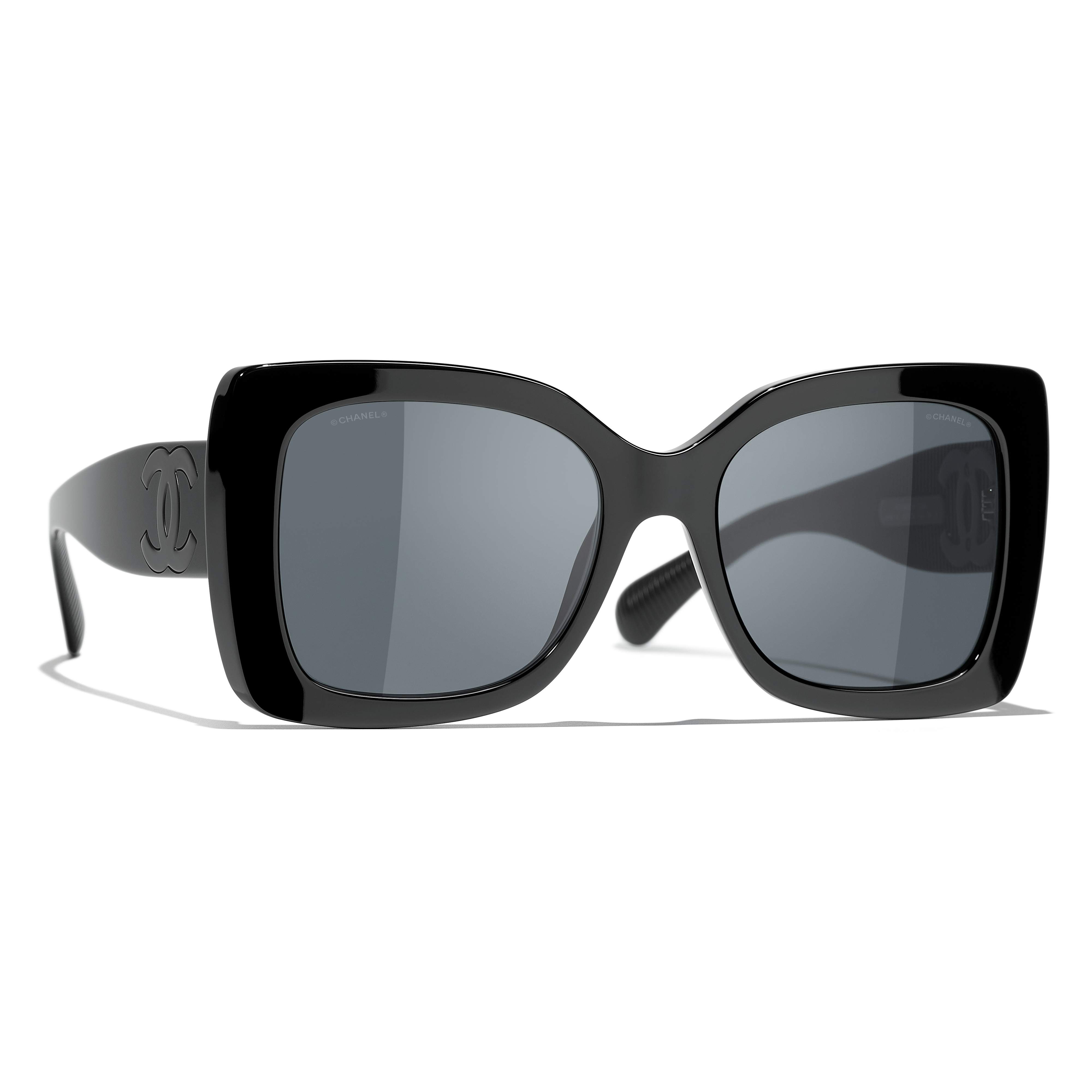 Sunglasses CHANEL CH5494 C888S4 53-18 Black in stock, Price 258,33 €