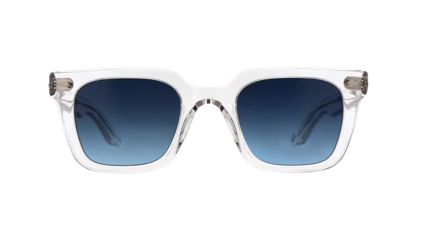 Sunglasses Moscot Grober 48 CRYSTAL DENIM BLUE Large in stock