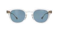 Moscot Lemtosh Tt LEMTOSH TT SUN 46 CRYSTAL GOLD Przezroczysty
