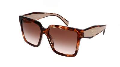 Lunettes de soleil Prada Eyewear PR24ZS 07R0A6 56-16 Caramel Tortoise en stock