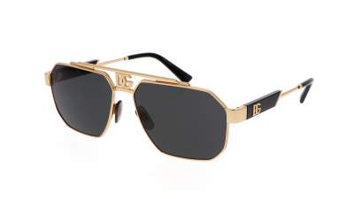 Sonnenbrille Dolce & Gabbana Dark sicily DG2294 02/87 59-15 Gold auf Lager