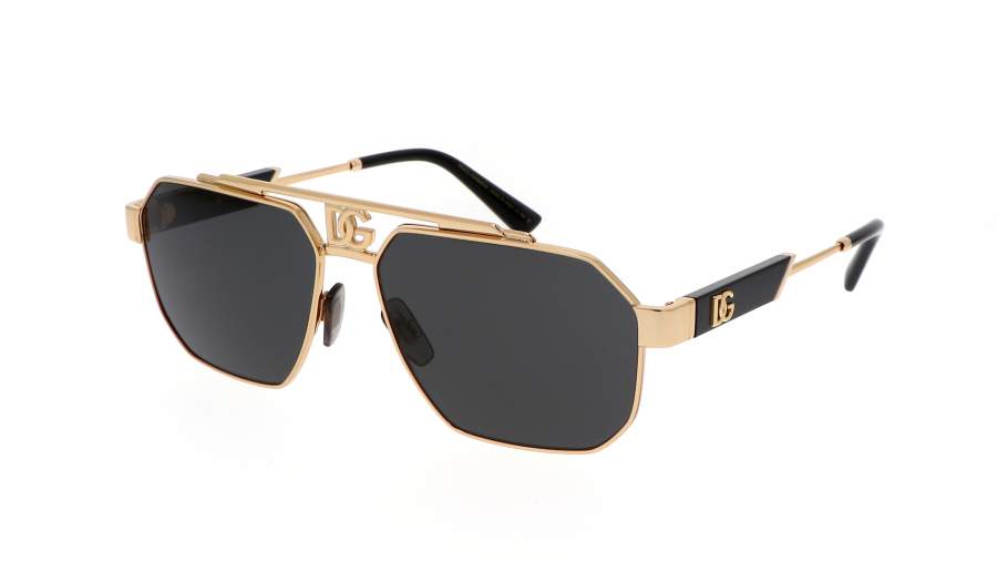 Sunglasses Dolce u0026 Gabbana Dark sicily DG2294 02/87 59-15 Gold in stock |  Price 193,25 € | Visiofactory