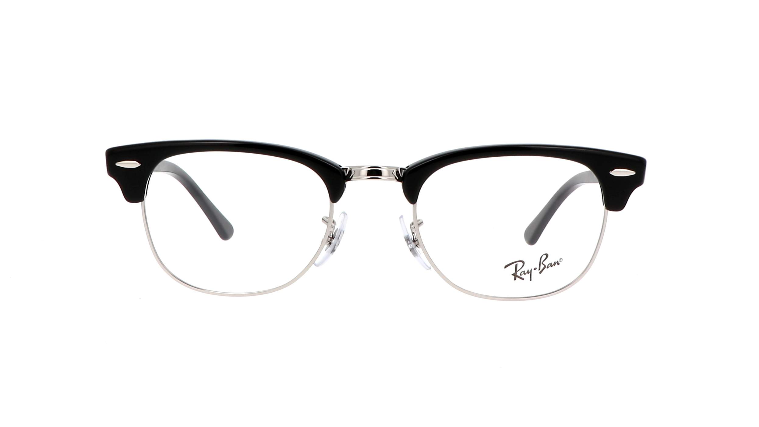 Eyeglasses Ray-Ban Clubmaster RX5154 RB5154 2000 53-21 Black in stock ...