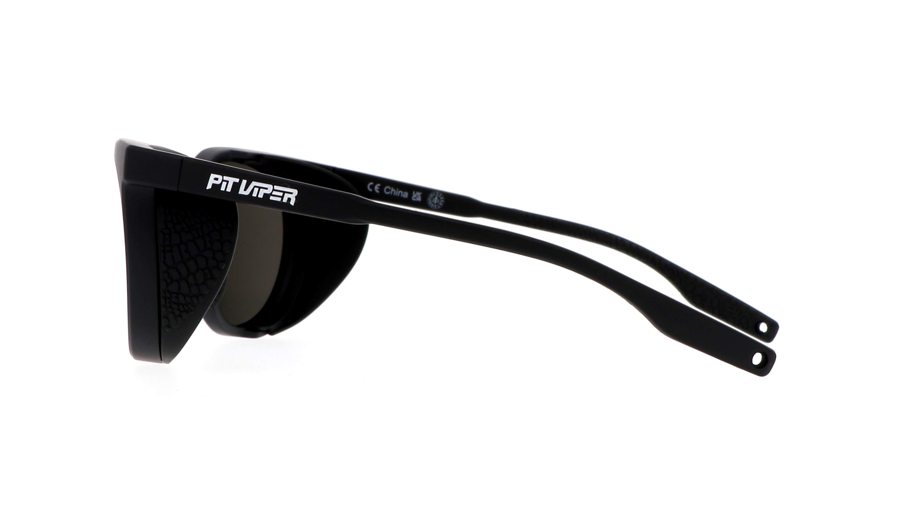 Lunettes De Soleil Pit Viper The Official Polarized - Blanc/noir Fumé - Neuv