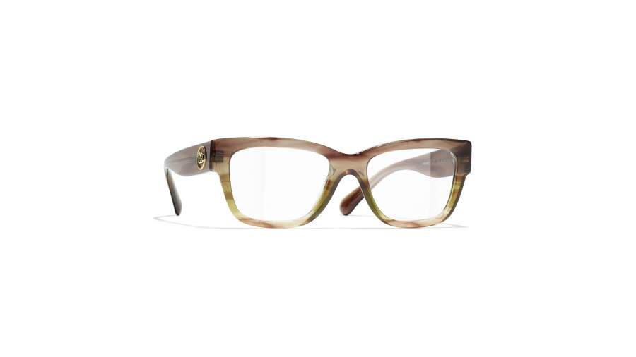 Eyeglasses CHANEL CH3455 1743 54-18 Brown Gradient Orange in stock