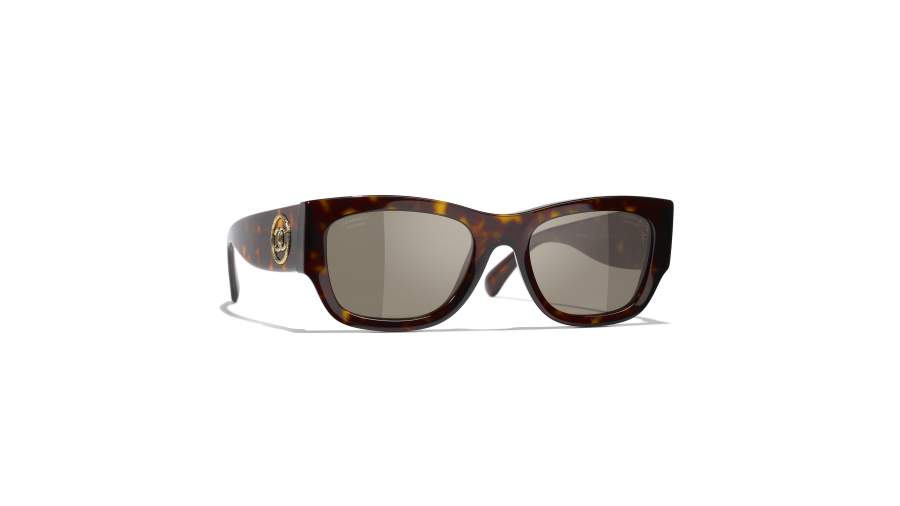Sunglasses CHANEL CH5507 C71483 54-19 Dark havana in stock