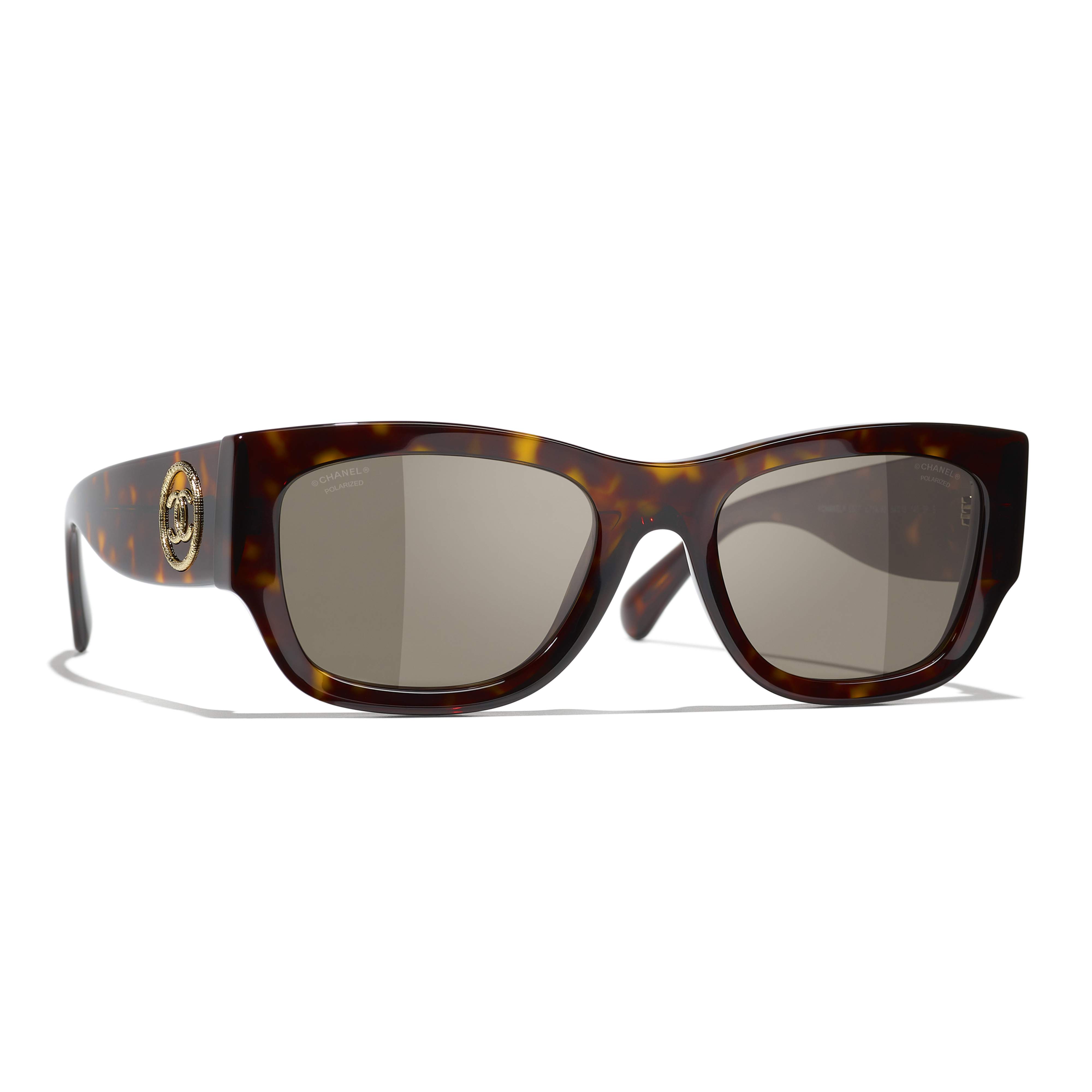 Sunglasses CHANEL CH5507 C71483 54-19 Dark havana in stock