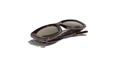 New CHANEL CH 5064-B 502/13 61mm Brown Havana Crystal CC Sunglasses Italy
