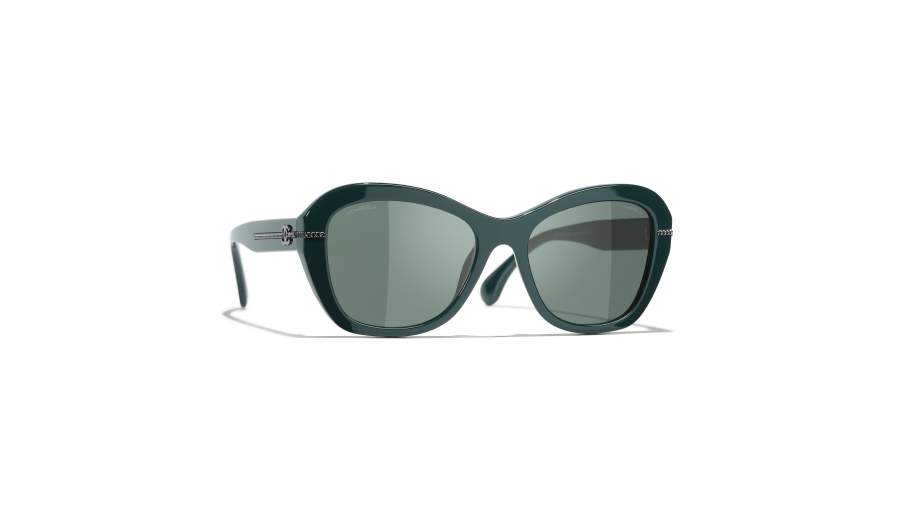 Sunglasses CHANEL CH5510 14593H 55-18 Green in stock