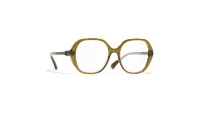 Eyeglasses CHANEL CH3458 1742 52-18 Olive in stock