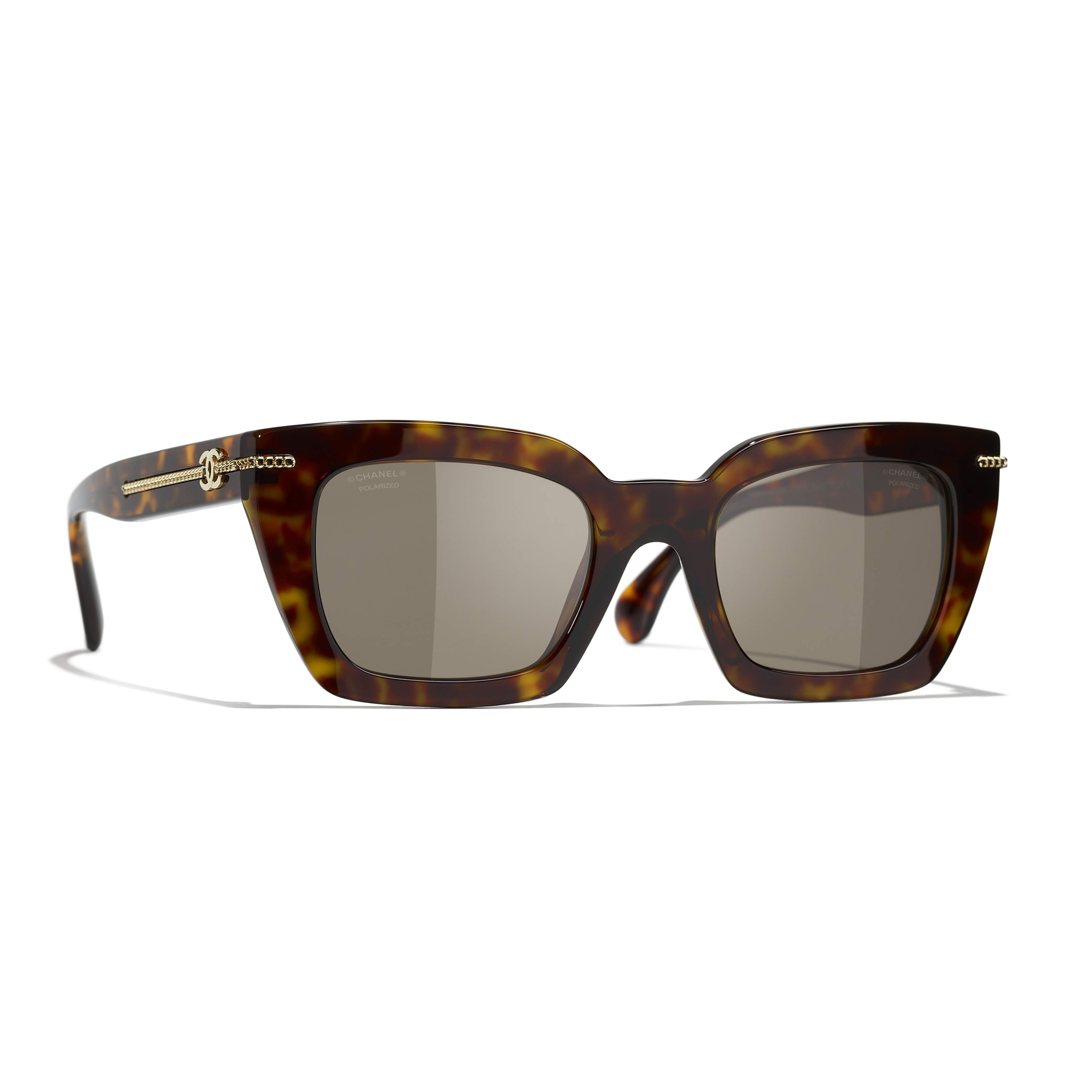 Sunglasses CHANEL CH5509 C714/83 51-22 Dark havana in stock