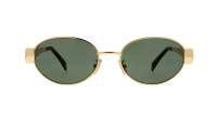 CELINE Triomphe metal 01 CL40235U 30N 54-18 Zlato