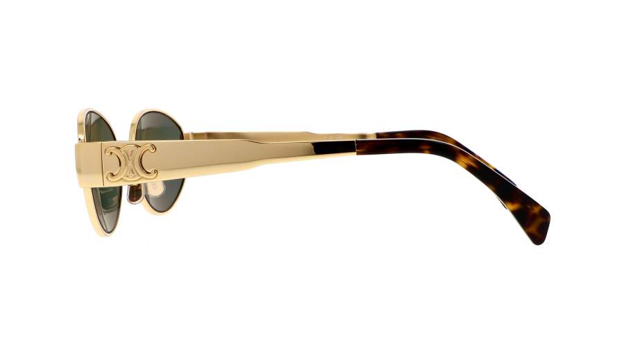 Sunglasses CELINE Triomphe Metal 01 CL40235U 30N 54-18 Gold in