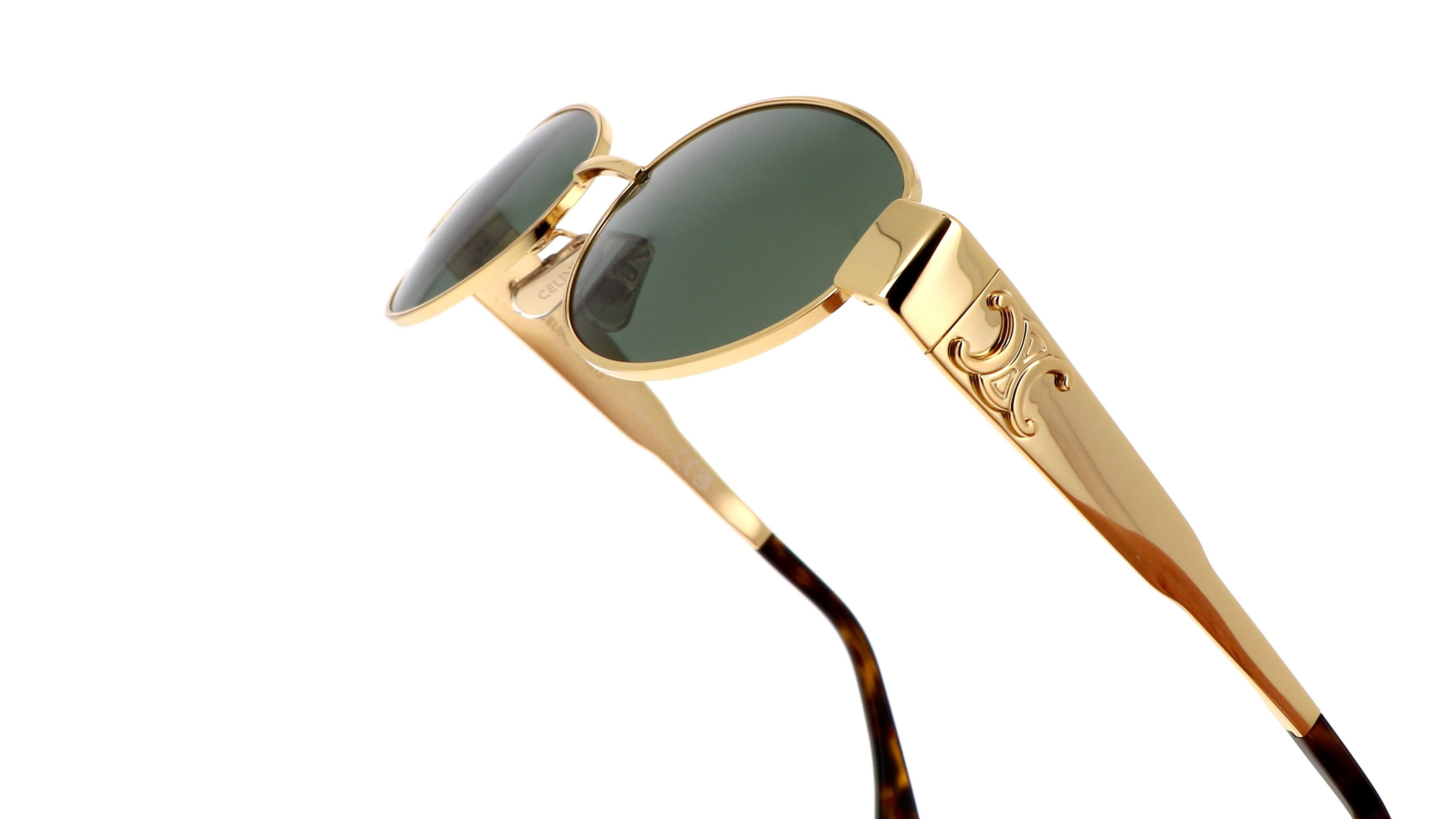 【美品】✨セリーヌ✨ サングラス CELINE sunglasses ゴールドツーリング