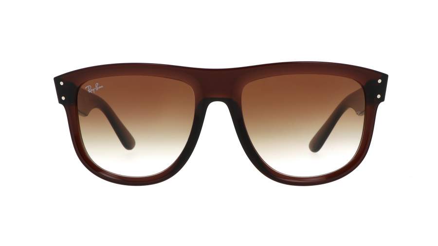 Sunglasses Ray-Ban Boyfriend Reverse RBR0501S 6709/CB 56-18 Transparent Brown in stock