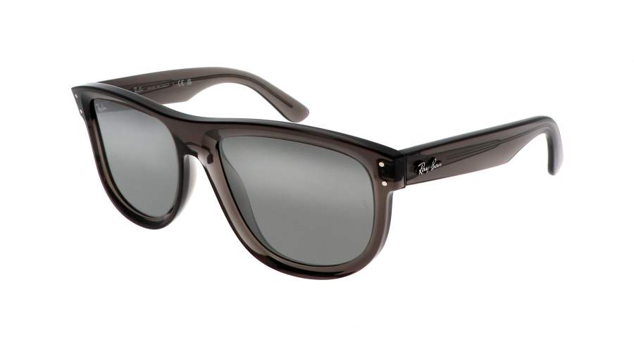 Occhiali da sole Ray-Ban Boyfriend Reverse RBR0501S 6707/GS 56-18 Transparent Dark Grey in stock