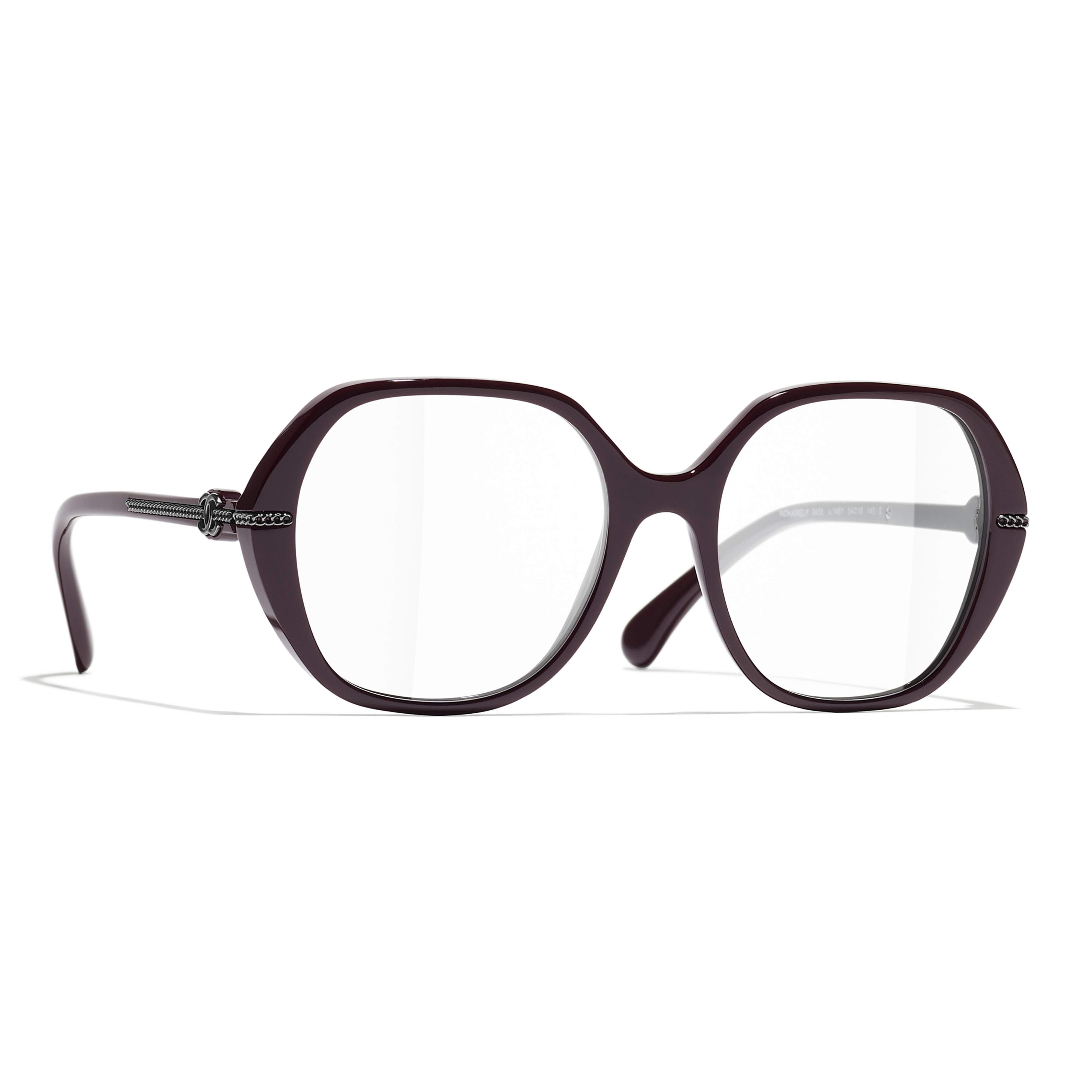Eyeglasses CHANEL CH3458 1461 54-18 Bordeaux in stock