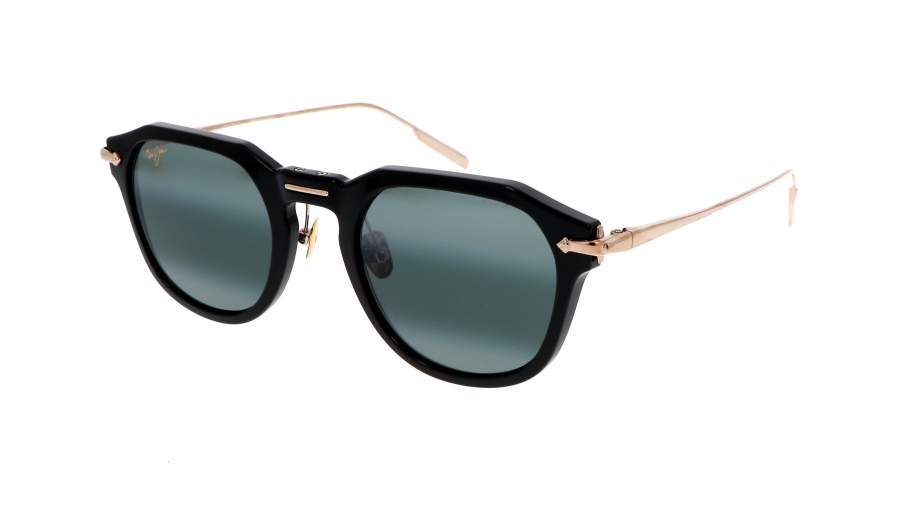 Solbriller Maui Jim Alika 837-02 49-24 Sort