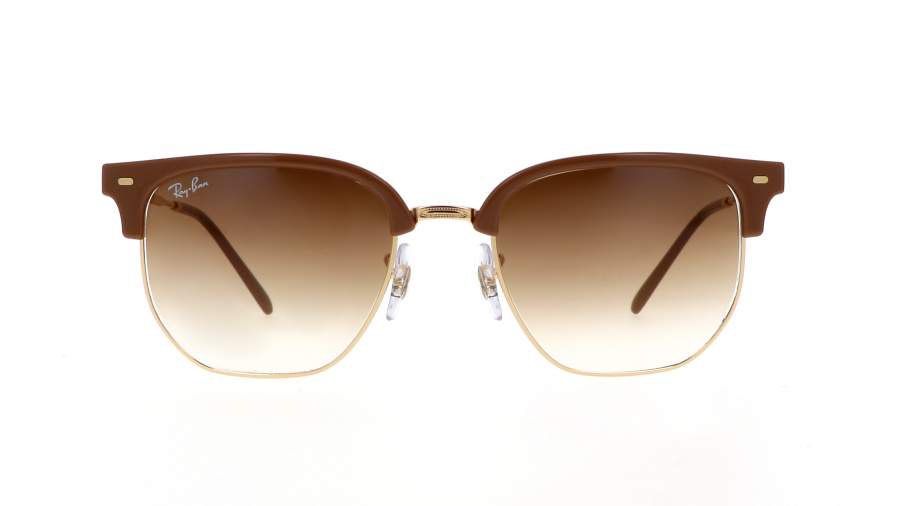Lunettes de soleil Ray-Ban New clubmaster RB4416 6721/51 51-20 Beige on arista en stock