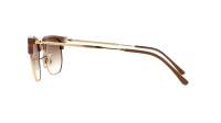 Ray-Ban New clubmaster RB4416 6721/51 51-20 Beige on arista