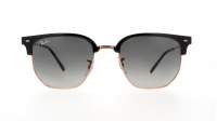 Ray-Ban New clubmaster RB4416 6720/71 51-20 Dark grey on rose gold