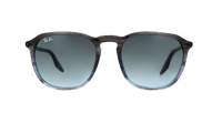 Ray-Ban RB2203 1391/GK 55-20 Striped Gray Gradient Blue