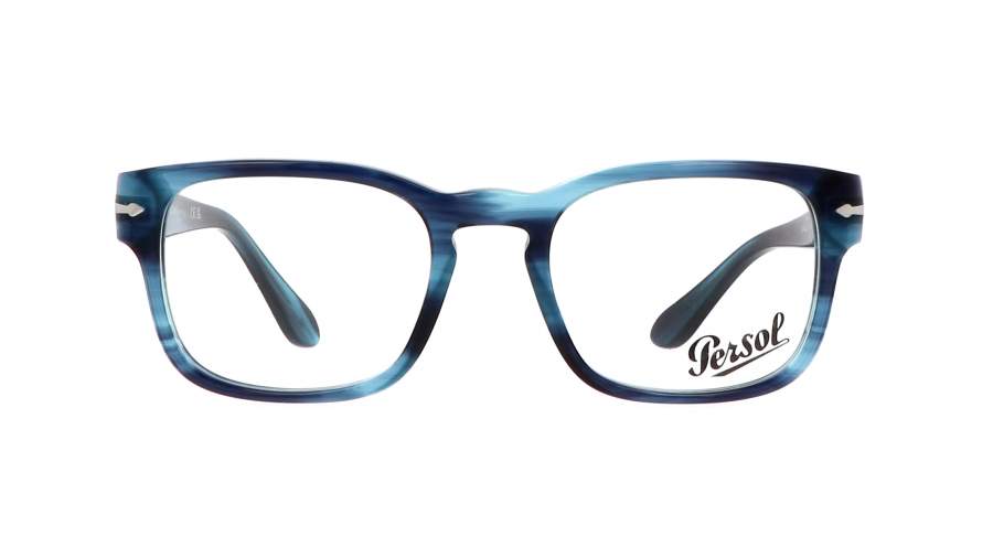 Eyeglasses Persol PO3334V 1193 51-20 Striped Blue in stock