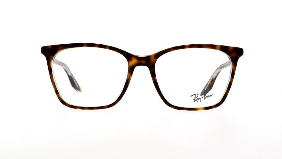 Eyeglasses Ray-Ban RX5422 RB5422 5082 52-16 Havana on transparent in stock