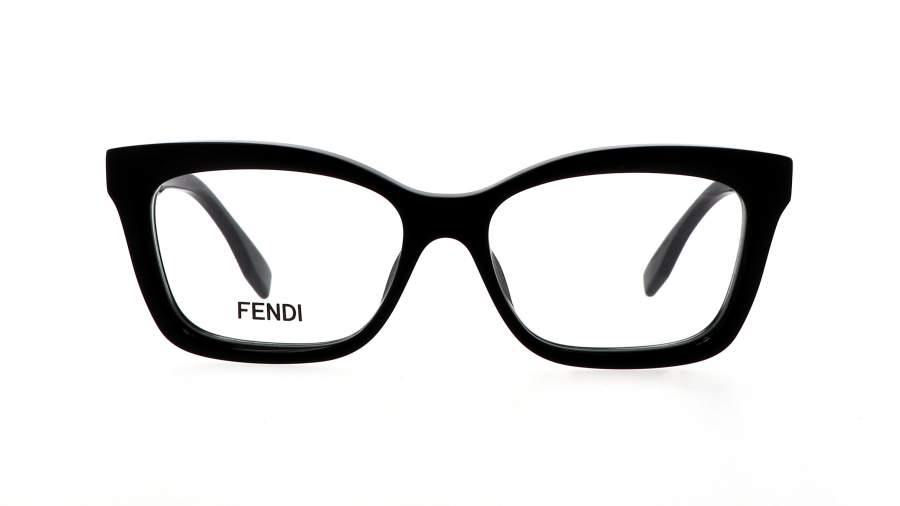 Brille FENDI FE50057I 001 52-15 Schwarz auf Lager