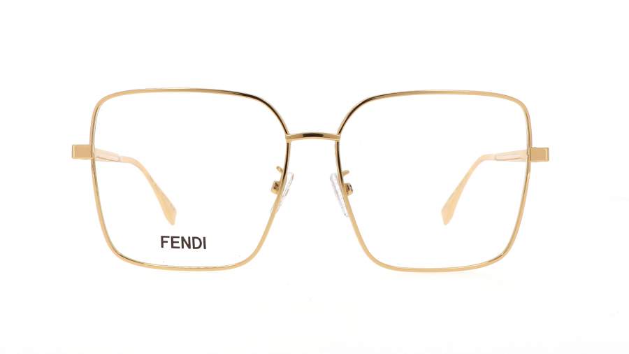 Eyeglasses FENDI FE50063U 030 56-14 Gold in stock