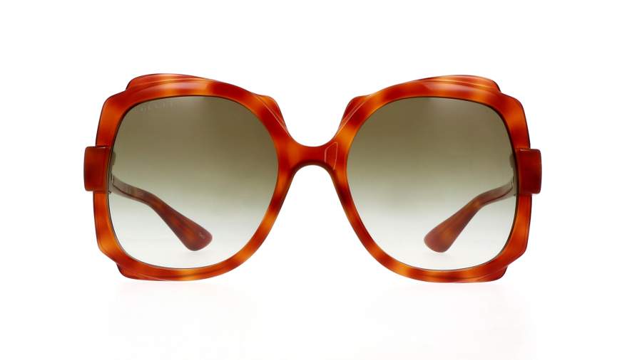 Sunglasses Gucci Lettering GG1431S 002 57-20 Havana in stock