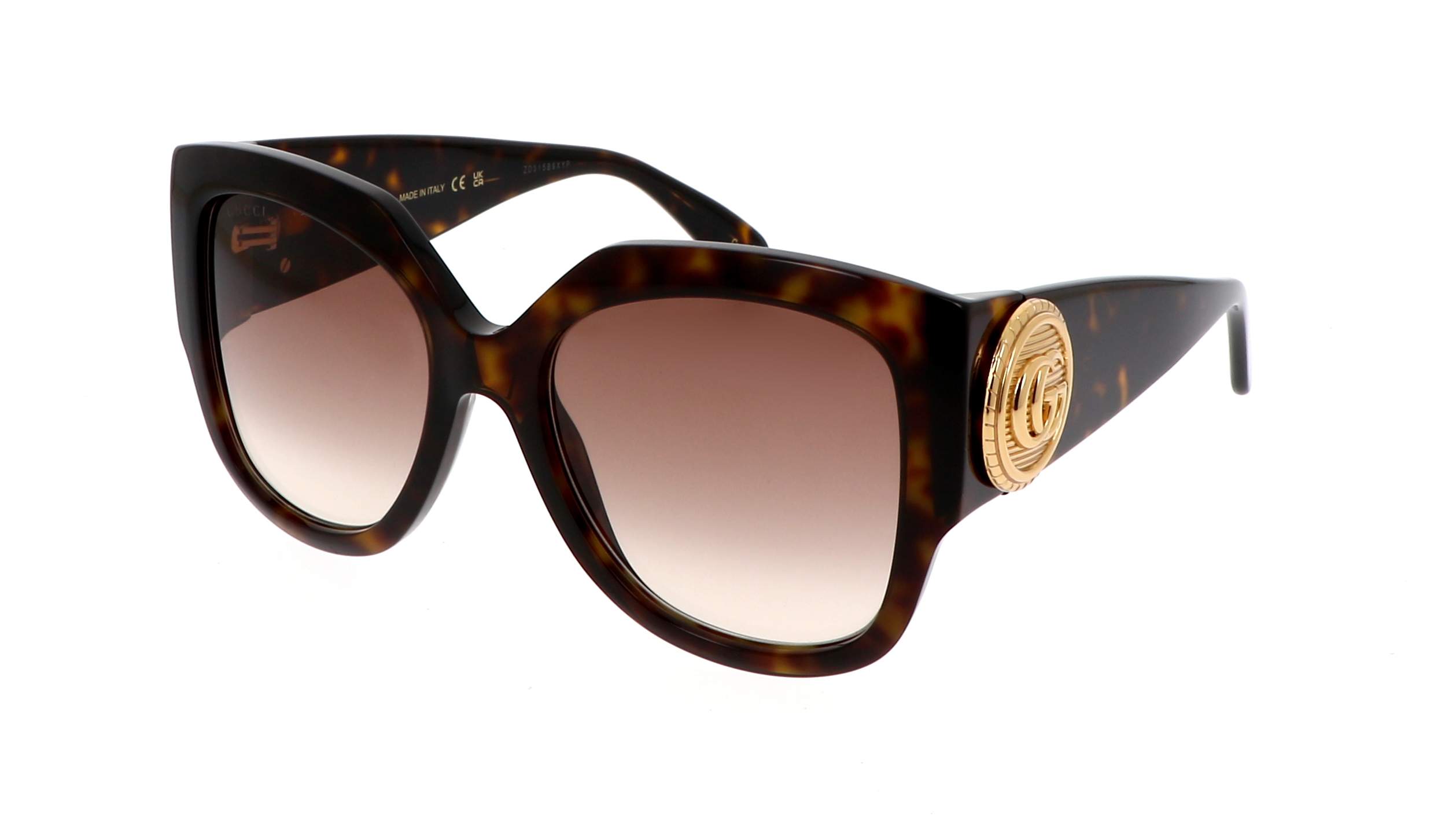 Sunglasses Gucci Gucci logo GG1407S 003 54-19 Havana in stock | Price ...