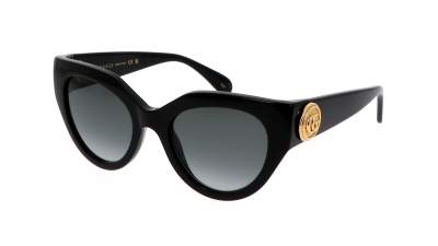 Sunglasses Gucci Gucci logo GG1408S 001 52-21 Black in stock | Price ...