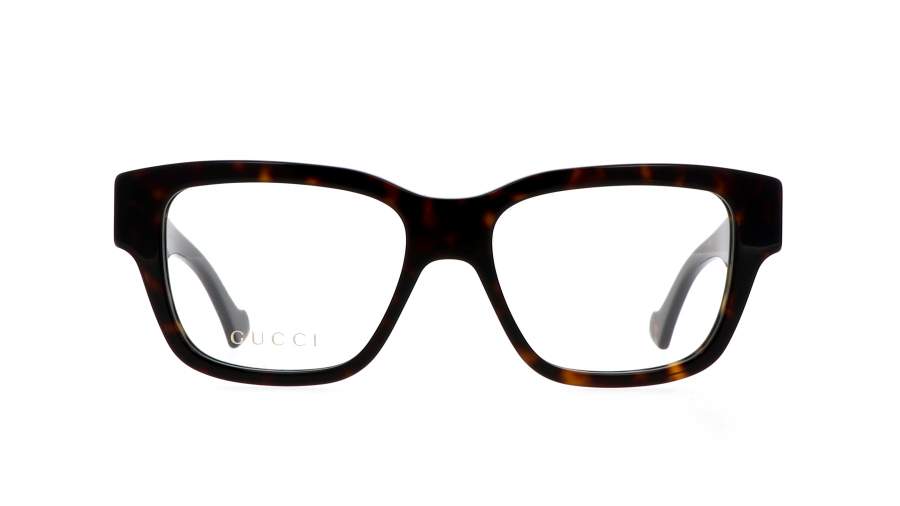 Eyeglasses Gucci Lettering GG1428O 002 52-16 Havana in stock