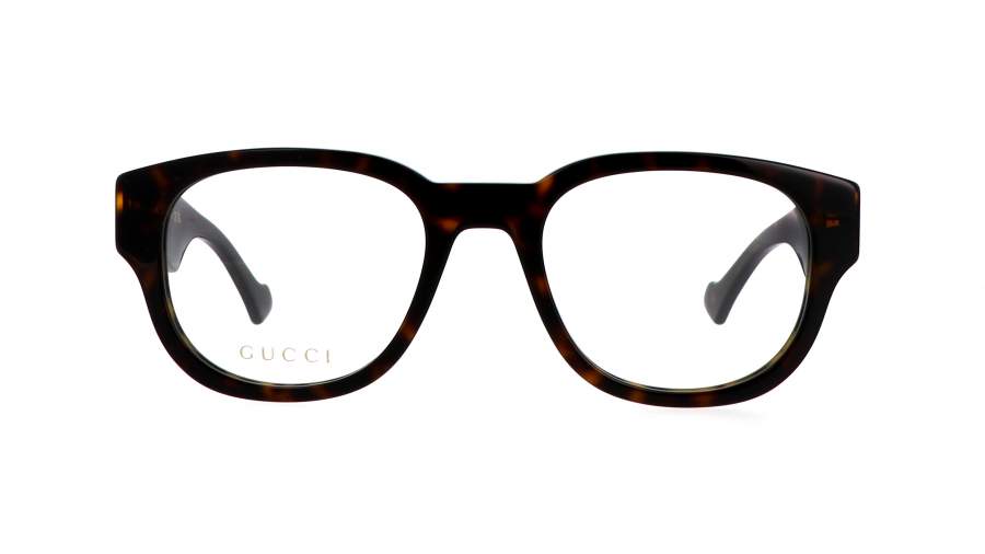 Eyeglasses Gucci Lettering GG1429O 002 54-21 Havana Brown in stock