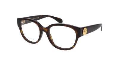 Eyeglasses Gucci Gg logo GG1411O 005 53 19 Havana in stock Price 233 33 Visiofactory