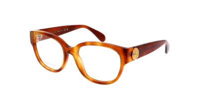 Eyeglasses Gucci Gg logo GG1411O 006 53-19 Havana Caramel in stock | Price  216,58 € | Visiofactory