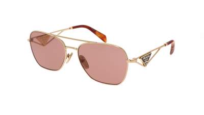 Sunglasses Prada PR A50S 5AK08M 59-17 Gold in stock