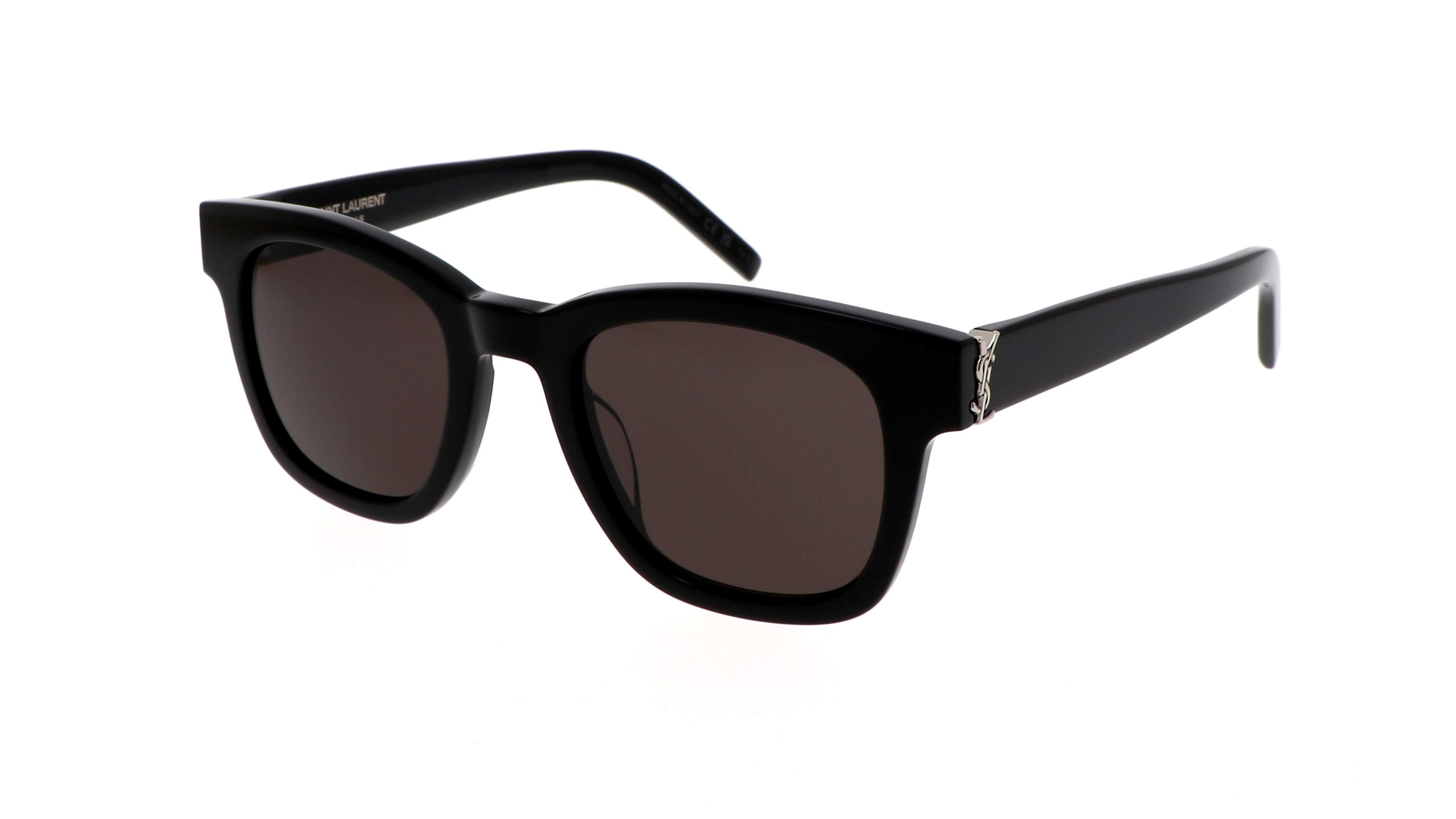 Sunglasses Saint Laurent Monogram Asian Smart Fitting Sl M124 001 49 22 Black In Stock Price 