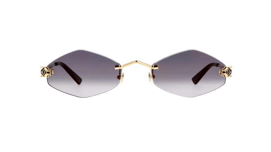 Sunglasses Cartier Core range CT0433S 001 55-20 Gold in stock